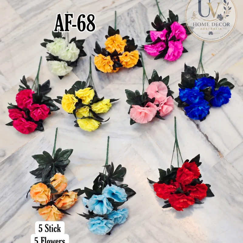 Mixed Colour Artificial Flower Decor AF68