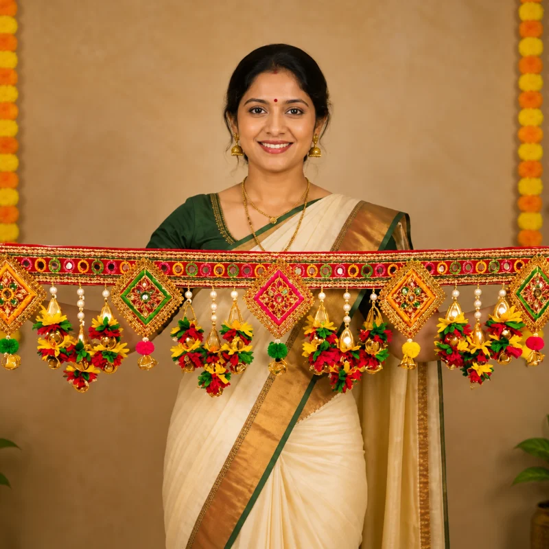 Satvik Creations 36 Inch Welcome Door Toran